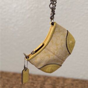 Y2K Coach Signature Soho Coin Purse Mini Bag